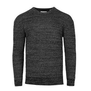 Firetrap Mens Classic Knitted Sweater / Black